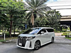 2021 Toyota ALPHARD 2.5 S C-Package รถตู้/MPV รถบ้านมือเดียว